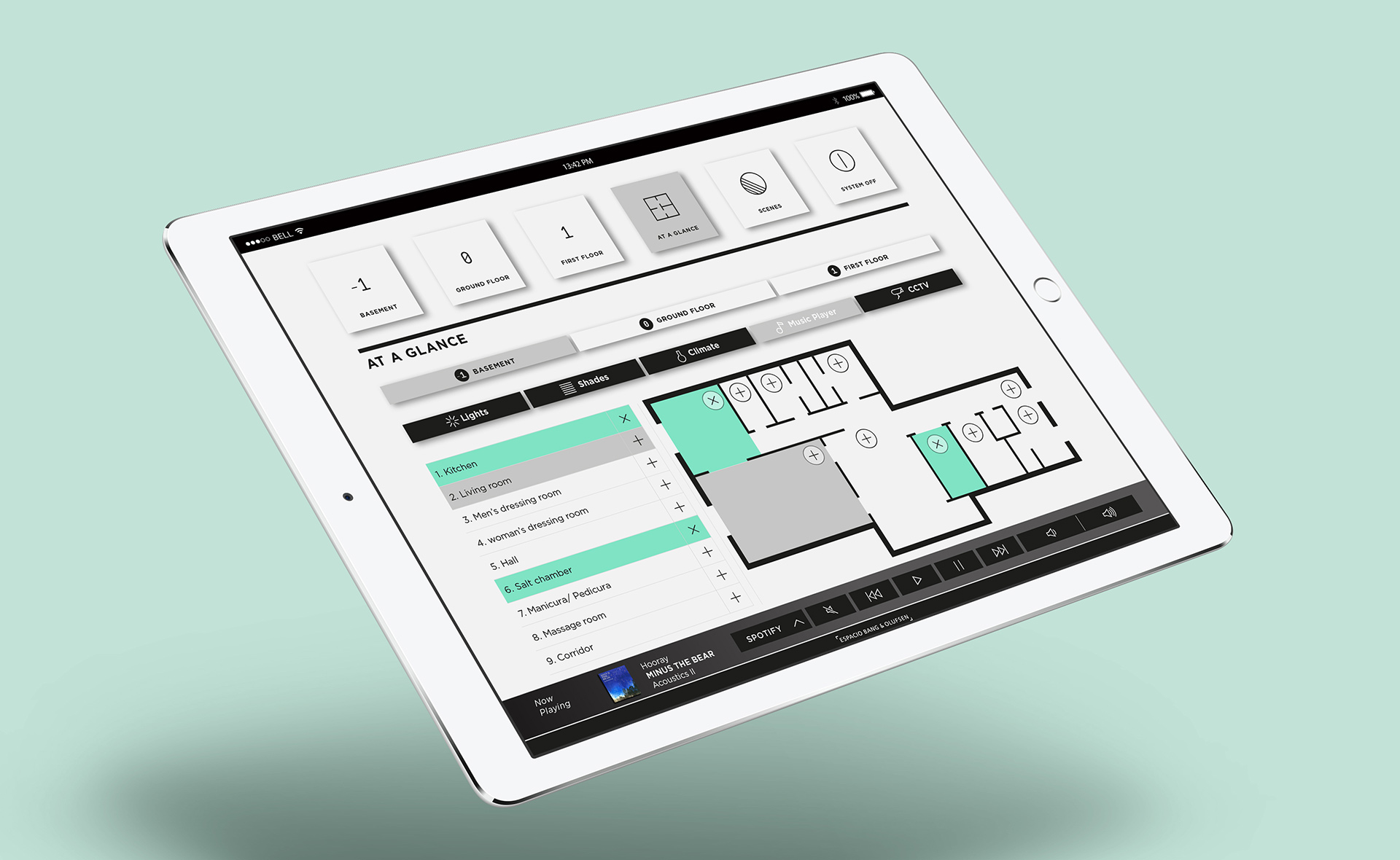 Bang and Olufsen Touch Control